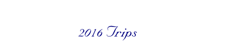 2016 Trips