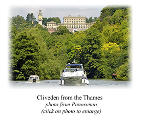 Cliveden from the Thames