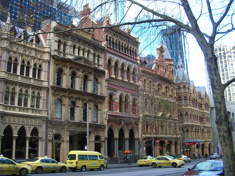 Victorian and Modern in downtown Melbourne