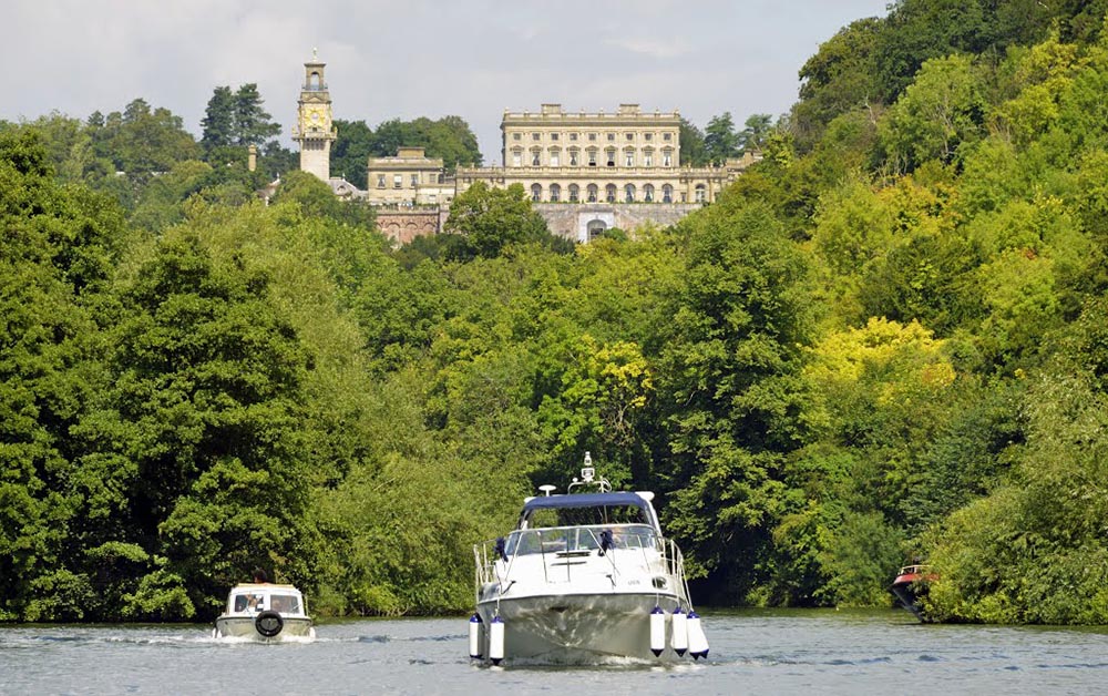 Cliveden from the Thames