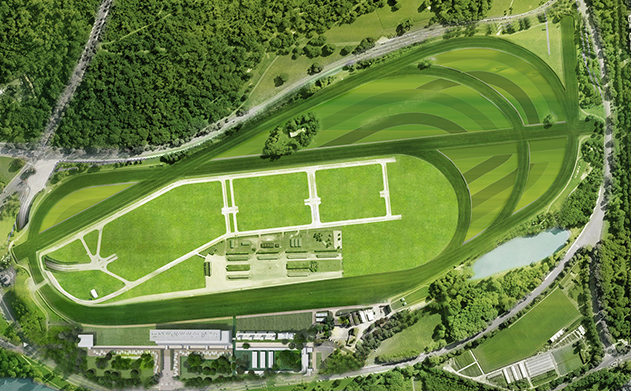 Longchamp from the Air