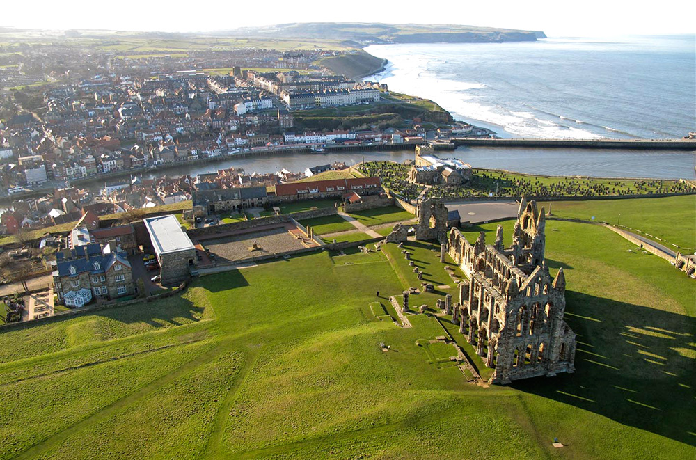 Abbey and St Mary's over Whitby